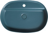 Umywalka ceramiczna nablatowa Isvea Italy Infinity 10NF65060-2P petrol mat