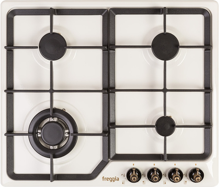 Płyta gazowa do zabudowy retro 60cm. Freggia HR640VGTCH szampański