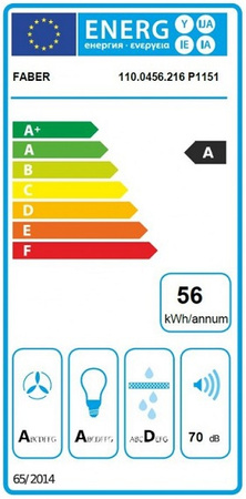 Okap podszafkowy / do zabudowy Faber In-Light WH Matt KL 52/2 110.0456.216