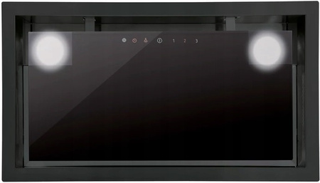 Okap podszafkowy / do zabudowy Cata GC Dual 45XGBK czarny