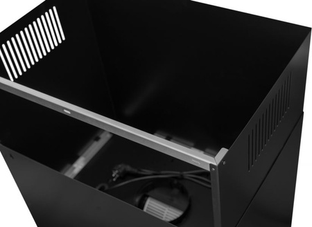 Okap kominowy / przyścienny Toflesz Sandy Maxi czarny mat 850m3/h