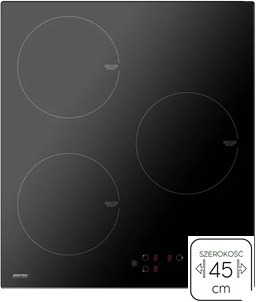 Płyta indukcyjna do zabudowy 45cm. MPM MPM-45-IM-14