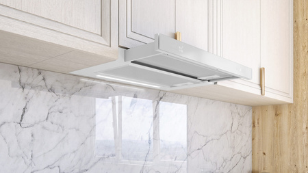 Okap teleskopowy / do zabudowy Seenergy Telescopica LED60WH biały