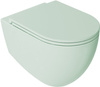 Deska WC Isvea Italy Infinity 40KF0542I-S Soft Close, duroplast, miętowy