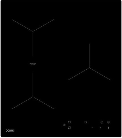 Zestaw Berg 45cm: płyta indukcyjna BRGI405N + piekarnik elektryczny BGOV45