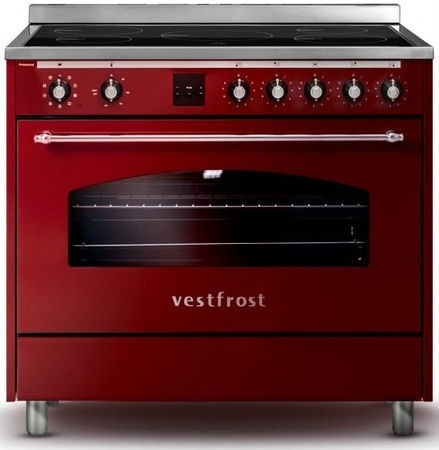 Zestaw Vestfrost: okap przyścienny VE-90RSABR + kuchnia elektryczna VC-993WNPIBR