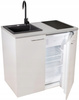 Minikuchnia MPM SMK-02 z płytą indukcyjną i lodówką