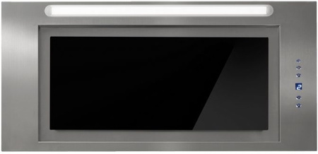 Okap podszafkowy / do zabudowy Toflesz Lumino 60 inox/czarny 850m3/h