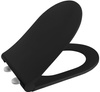 Deska WC Sapho Brilla 100787-110 Soft Close, duroplast, czarny mat