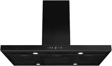 Okap wyspowy Toflesz Etna Isla 90 czarny mat 850m3/h + pilot