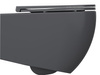 Miska wisząca WC Isvea Italy Infinity 10NF02004-2C rimless, 36,5x53cm, antracyt