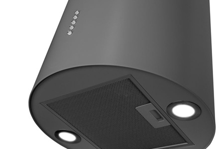 Okap kominowy / przyścienny Nortberg Cylindro OR Eco 40 antracyt 500m3/h