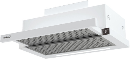 Okap teleskopowy / do zabudowy Cata TFH6830WH z silnikiem bezszczotkowym