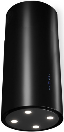 Okap wyspowy Toflesz Baltic Isla Lux 40 czarny mat 850m3/h