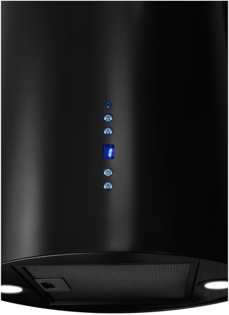 Okap kominowy / przyścienny Toflesz Baltic 40 czarny mat 850m3/h