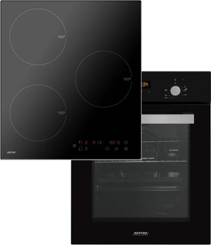 Zestaw 45cm MPM: płyta indukcyjna MPM-45-IM-14 + piekarnik eletryczny MPM-45-BO-20