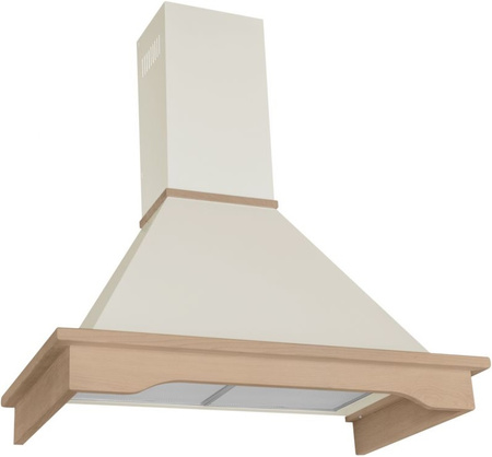 Okap przyścienny / kominowy Toflesz Rustical Country 60 ecru 500m3/h