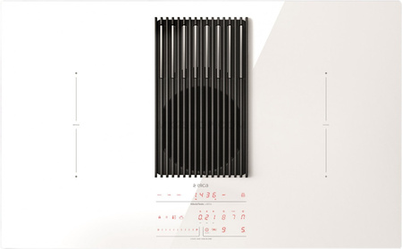 Kod na rabat 500,-: rabat500 - Płyta indukcyjna z okapem Elica Nikolatesla Libra WH/F/83 (pochłaniacz)