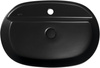 Umywalka ceramiczna nablatowa Isvea Italy Infinity 10NF65060-2N czarny mat