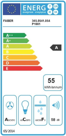 Okap wyspowy Faber Odette Plus Grey Matt Kl 345.0541.054