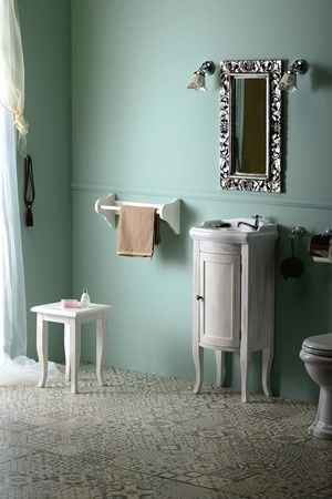 Zestaw: szafka umywalkowa Retro 1641 + 103301SX