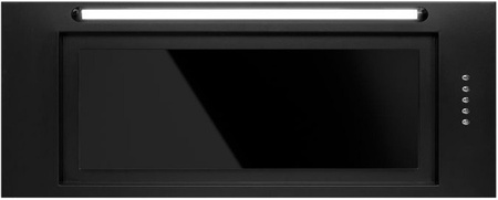 Okap podszafkowy / do zabudowy Toflesz Lumino Plus 90 czarny 500m3/h