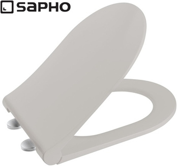 Deska WC Sapho Brilla 100787-114 Soft Close, duroplast, latte mat
