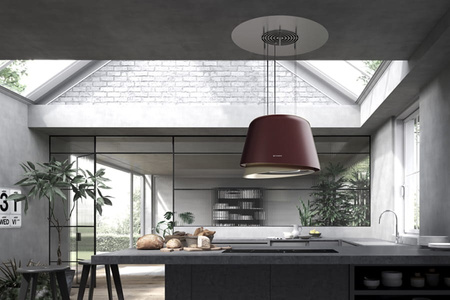 Okap wyspowy Faber Belle Plus Burgundy/Gold KL/2 345.0615.653