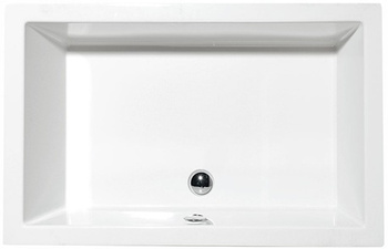 Brodzik akrylowy głęboki Polysan Deep 130x75x26cm 72942