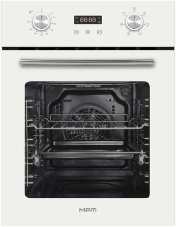 Zestaw 45cm MPM: płyta indukcyjna MPM-45-IM-16/W + piekarnik elektryczny MPM-45-BO-22/W