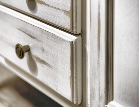 Szafka umywalkowa Sapho Retro 1621 89x80x48cm, starobiała