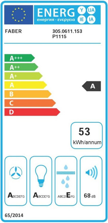 Okap podszafkowy Faber In-Nova Touch X/BK 90 305.0611.153