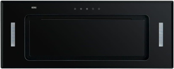 Okap podszafkowy / do zabudowy Berg Maestro 75 Black