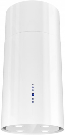 Okap wyspowy Toflesz Baltic Isla Lux 40 biały mat 850m3/h