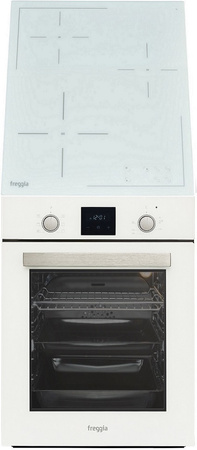 Zestaw 45cm. Freggia: płyta indukcyjna HCI43W/1 + piekarnik elektryczny OESF45W