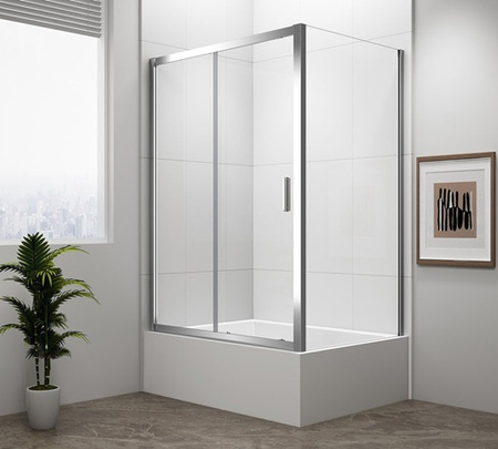 Ścianka boczna Polysan Deep MD3116 75x165cm, szkło czyste