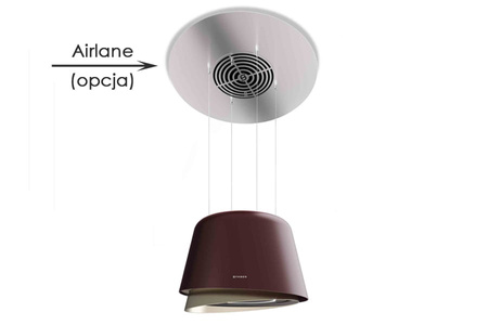 Okap wyspowy Faber Belle Gold/Warm DG Matt KL/2 345.0541.066