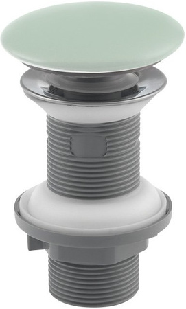 Korek umywalkowy, ceramiczny Isvea Italy 38TP0168I bez przelewu, miętowy