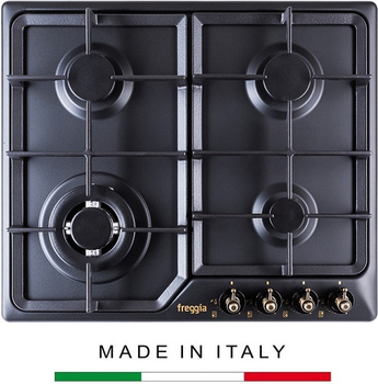 Płyta gazowa do zabudowy retro 60cm. Freggia HR640VGTAN antracyt