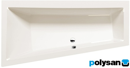 Zestaw: wanna Polysan Andra L 81111.40 + nogi PO60/80