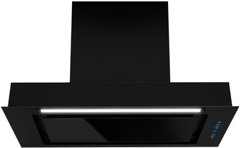 Okap podszafkowy / do zabudowy Toflesz Lumino 60 czarny mat/czarny 850m3/h