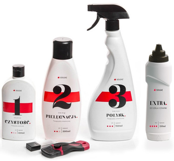 Zestaw do czyszczenia płyt ceramicznych Solgaz