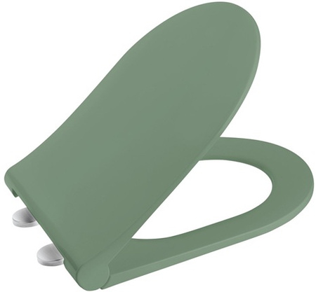 Deska WC Sapho Brilla 100787-128 Soft Close, duroplast, zielony mat
