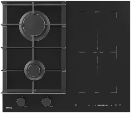 Płyta gazowo-indukcyjna do zabudowy 60cm. MPM MPM-60-IMG-22