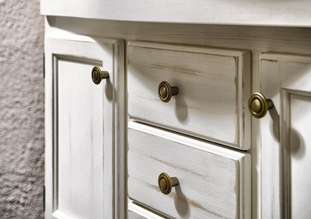 Szafka umywalkowa Sapho Retro 1621 89x80x48cm, starobiała