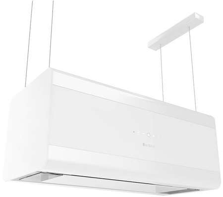 Okap wyspowy Globalo Tudara 80.4 White