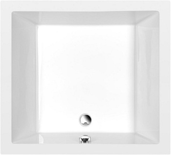 Brodzik akrylowy głęboki Polysan Deep 100x90x26cm 72340