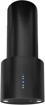 Okap wyspowy Toflesz Cylinder Isla czarny mat 850m3/h