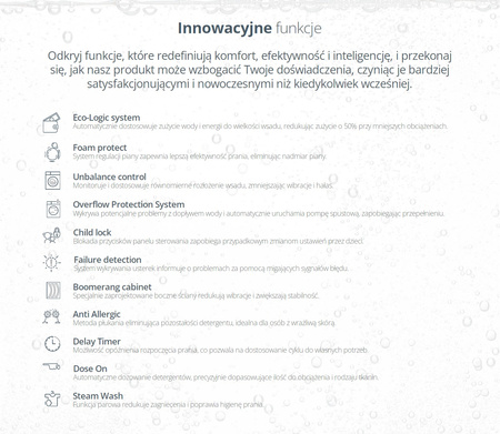 Pralka Vestfrost VW-FD4B1270EU Iverter