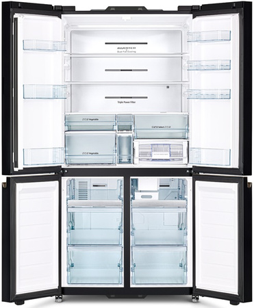 Lodówka French Door Hitachi R-WB640VRU0X-1 (MGW) + pakowarka próżniowa